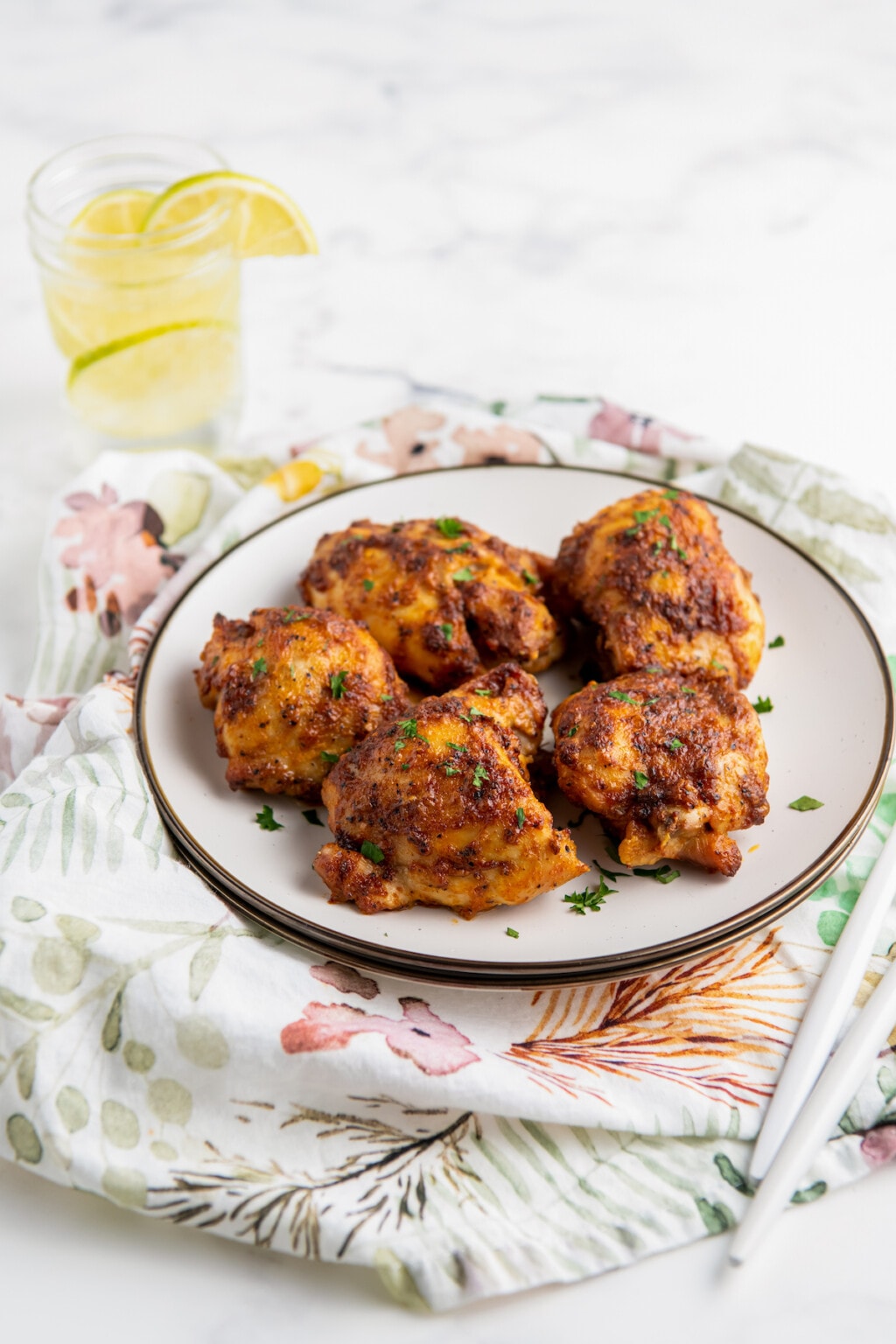 Crispy Air Fryer Chicken Thighs | Easy Dinner Ideas