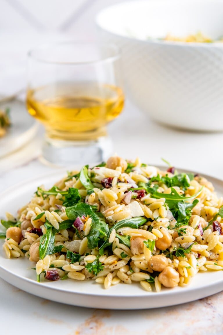 Orzo Salad with Arugula Easy Dinner Ideas