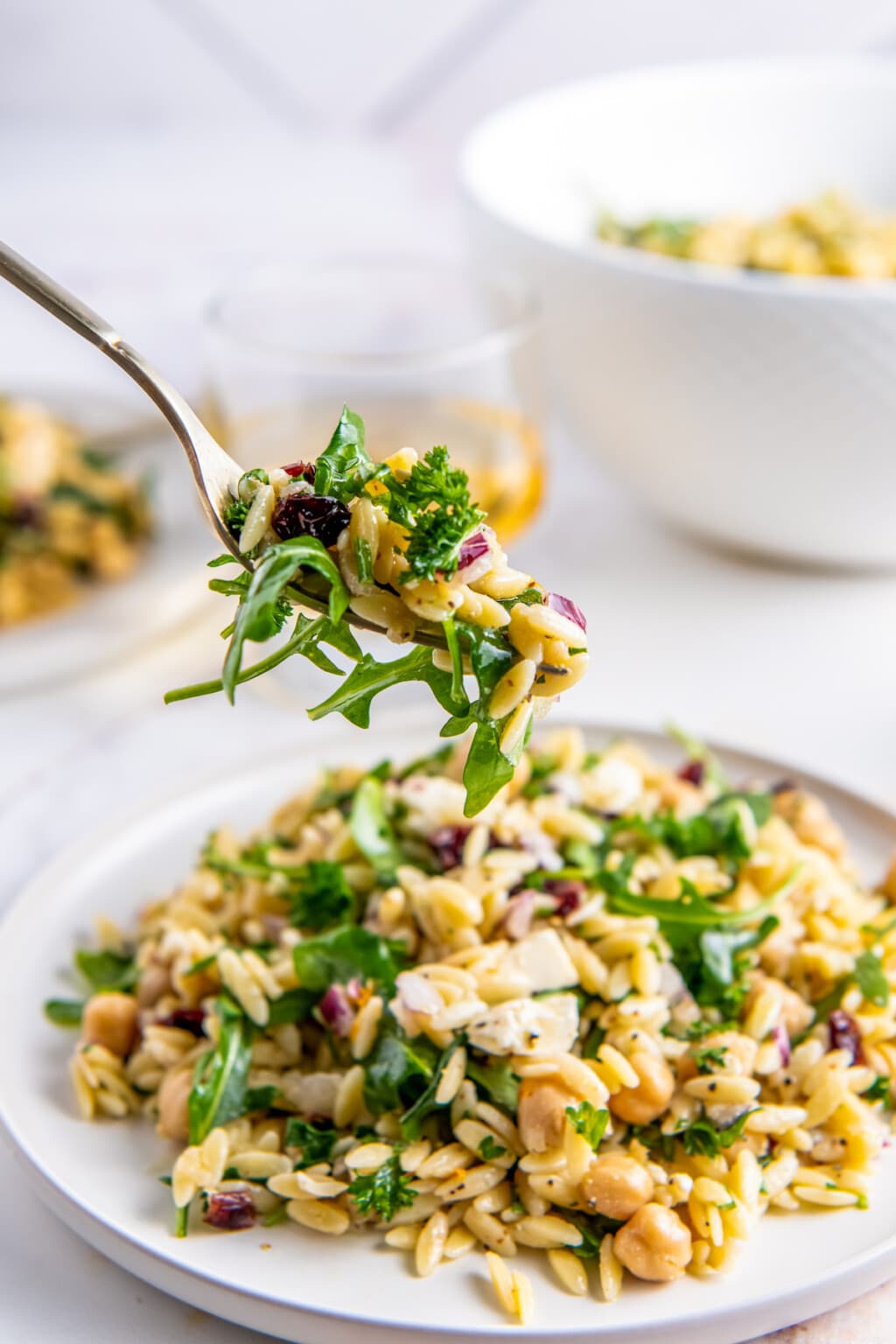 Orzo Salad with Arugula Easy Dinner Ideas