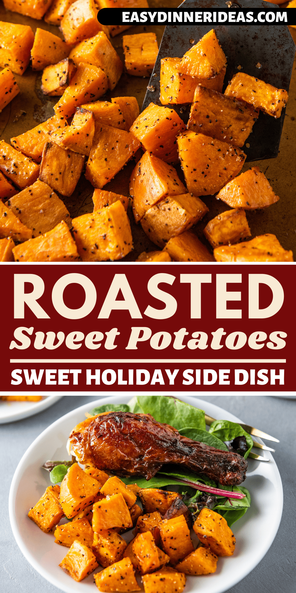 Roasted Sweet Potatoes | Easy Dinner Ideas