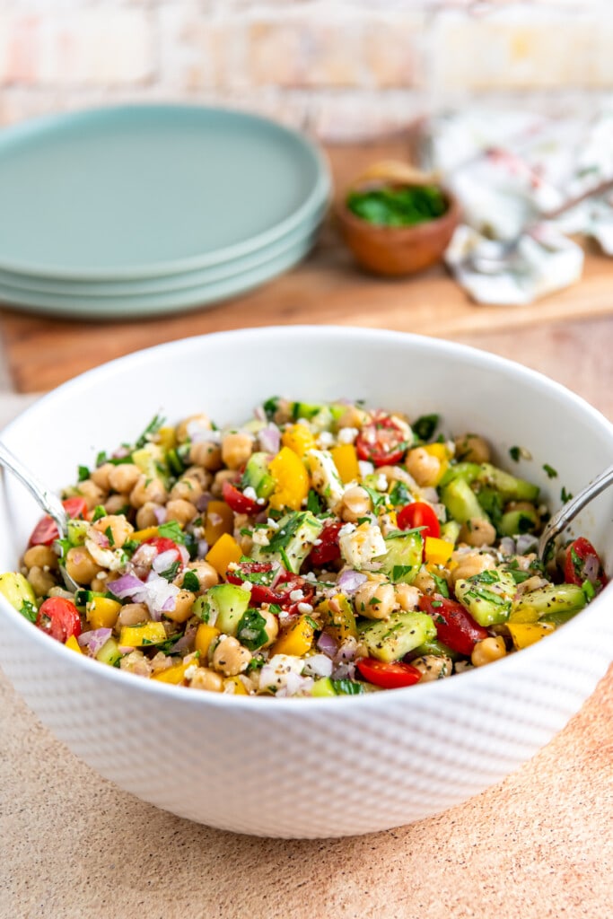 Chickpea Salad | Easy Dinner Ideas