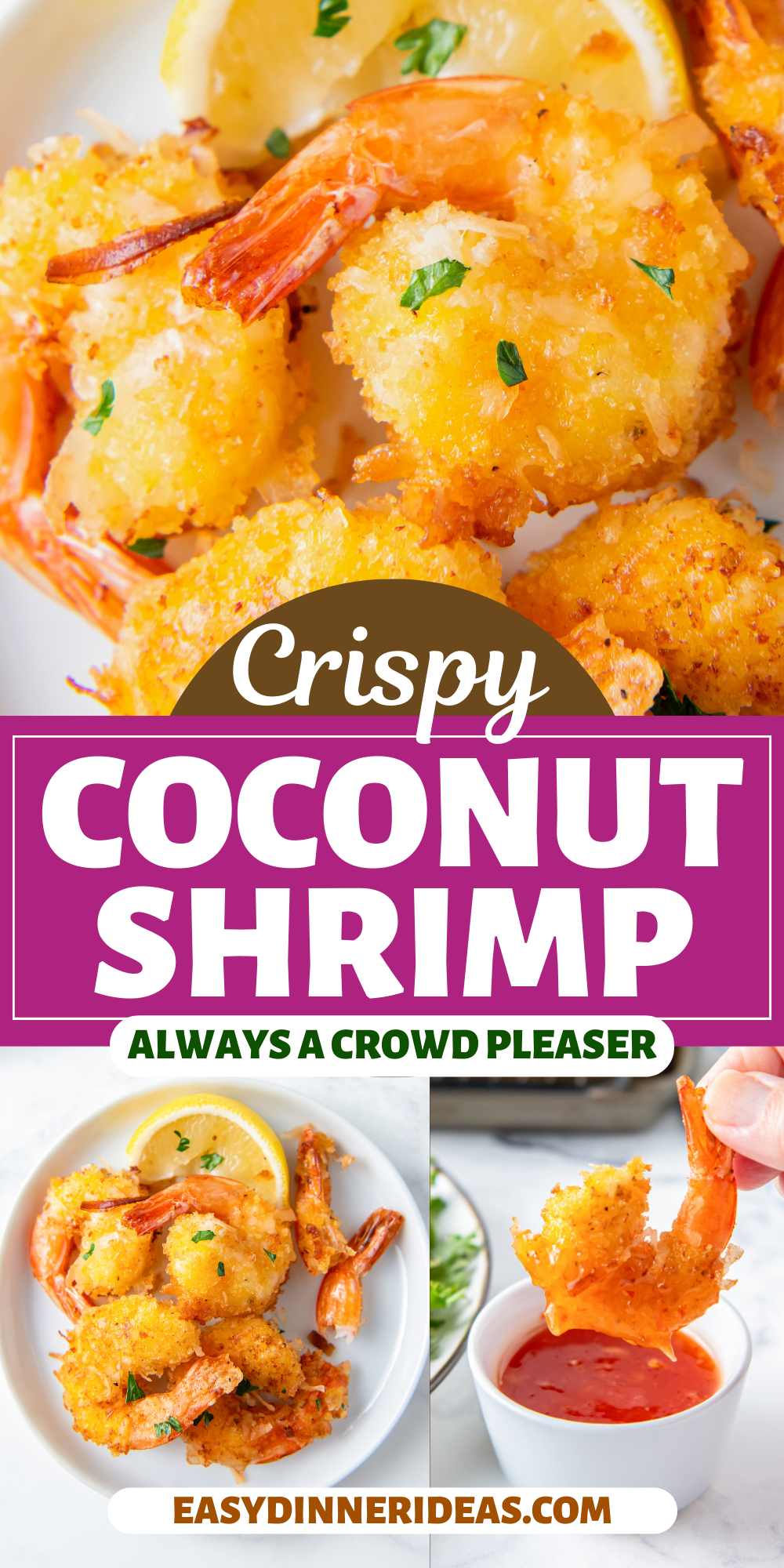 Crispy Coconut Shrimp Recipe | Easy Dinner Ideas