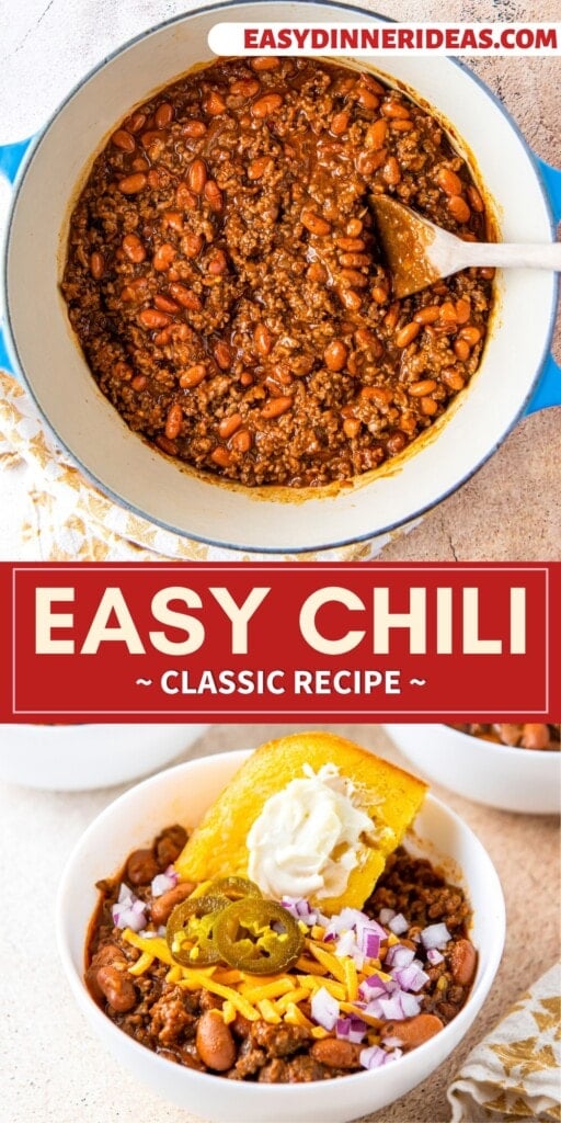 Easy Chili Recipe | Easy Dinner Ideas