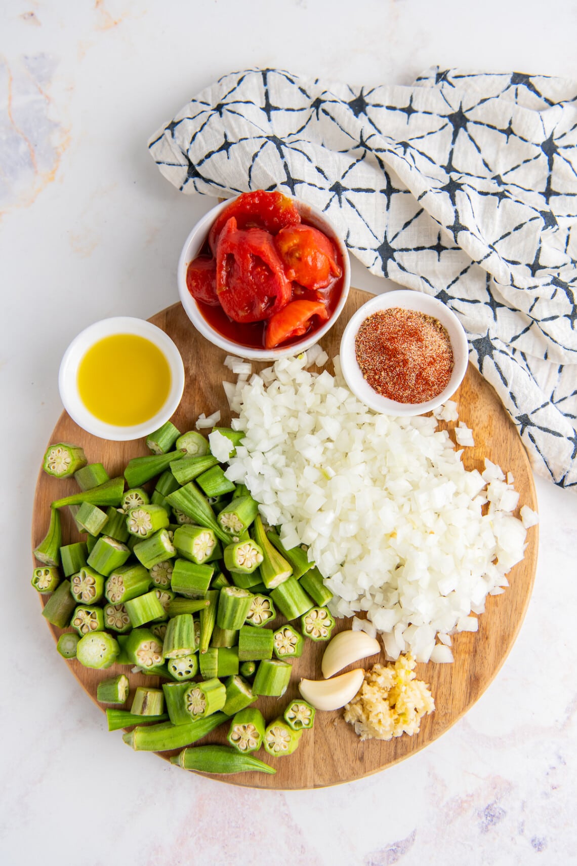 Stewed Okra and Tomatoes Easy Dinner Ideas