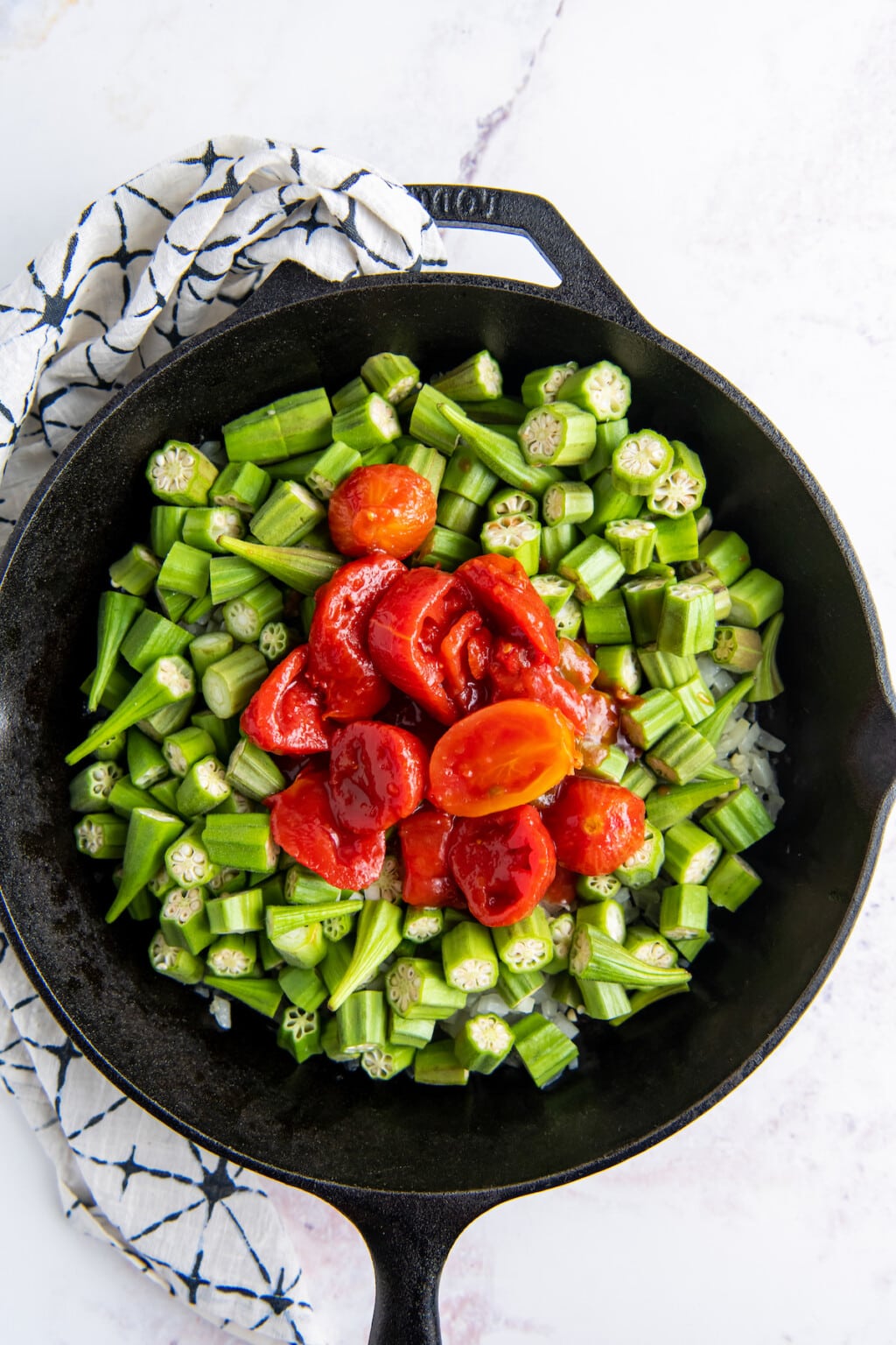 Stewed Okra and Tomatoes Easy Dinner Ideas