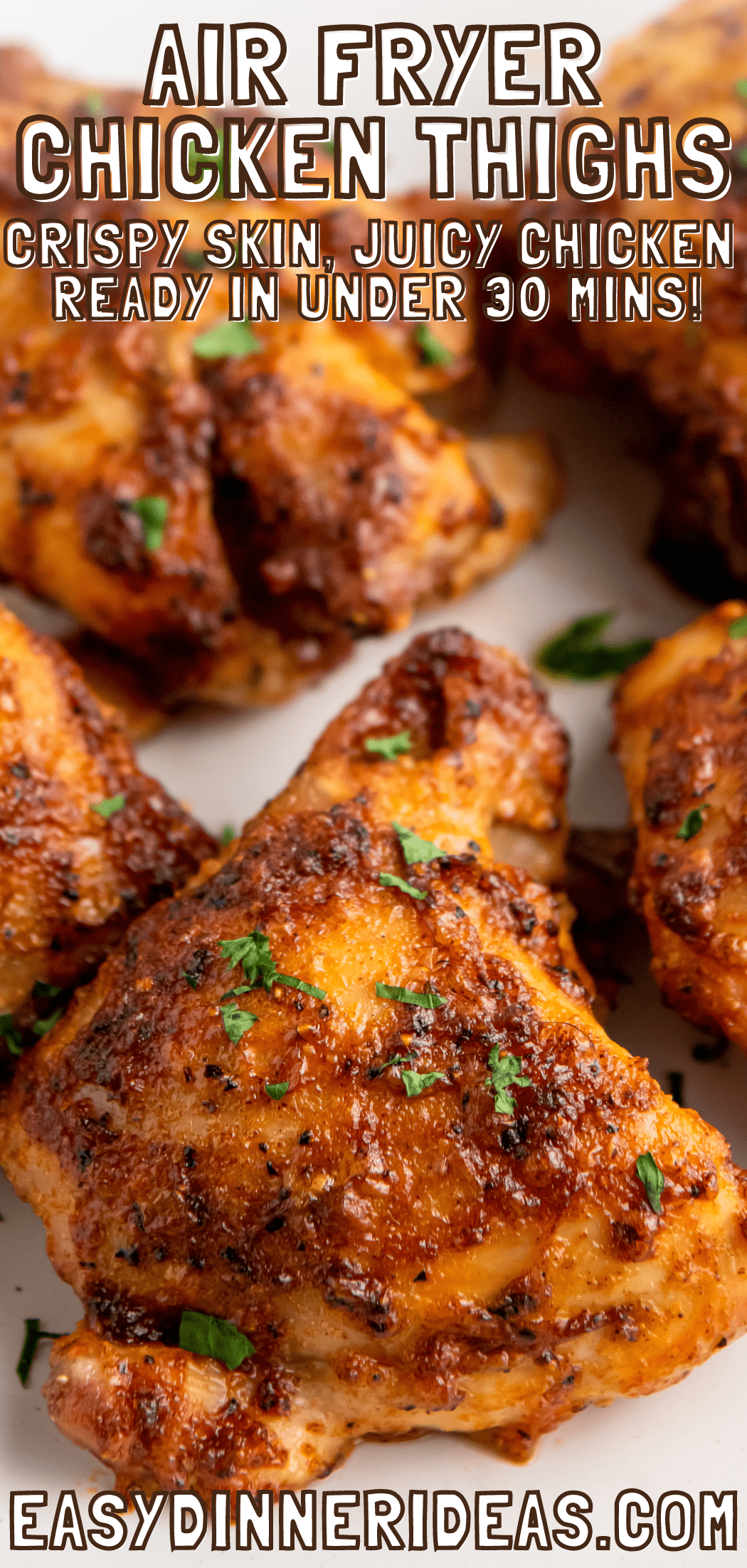 Crispy Air Fryer Chicken Thighs | Easy Dinner Ideas