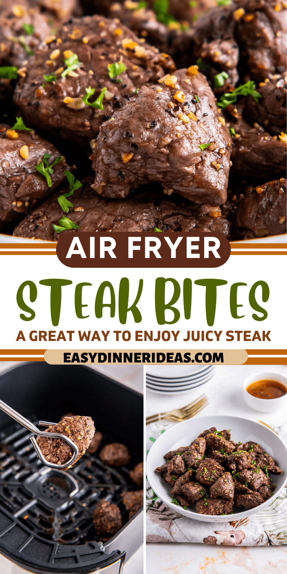 Air Fryer Steak Bites Easy Dinner Ideas
