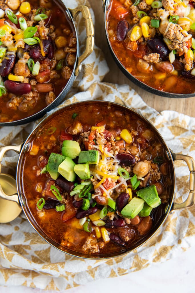 Easy Crockpot Turkey Chili Recipe Easy Dinner Ideas