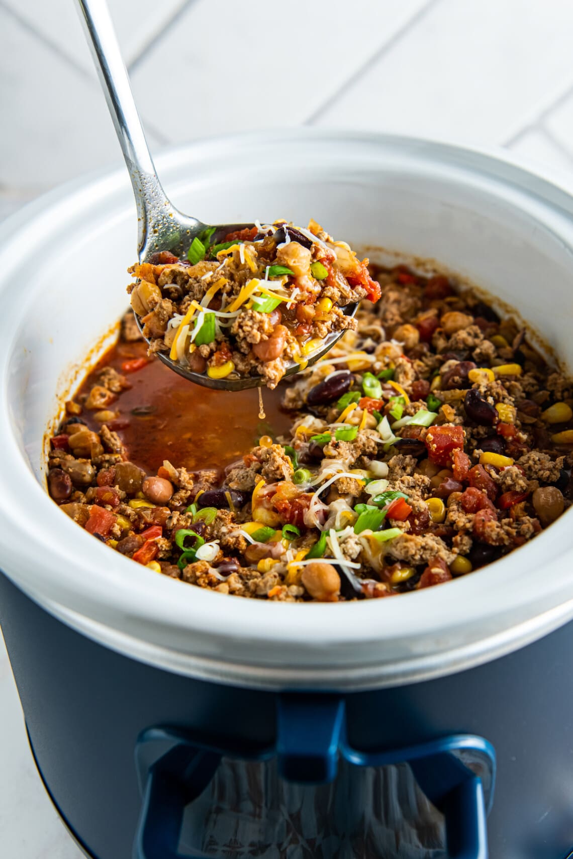 Easy Crockpot Turkey Chili Recipe Easy Dinner Ideas
