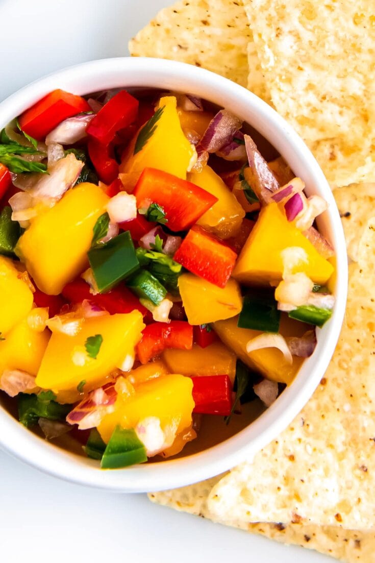 Mango Salsa Recipe | Easy Dinner Ideas