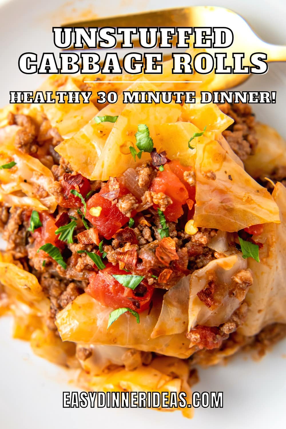 Unstuffed Cabbage Rolls Easy Dinner Ideas