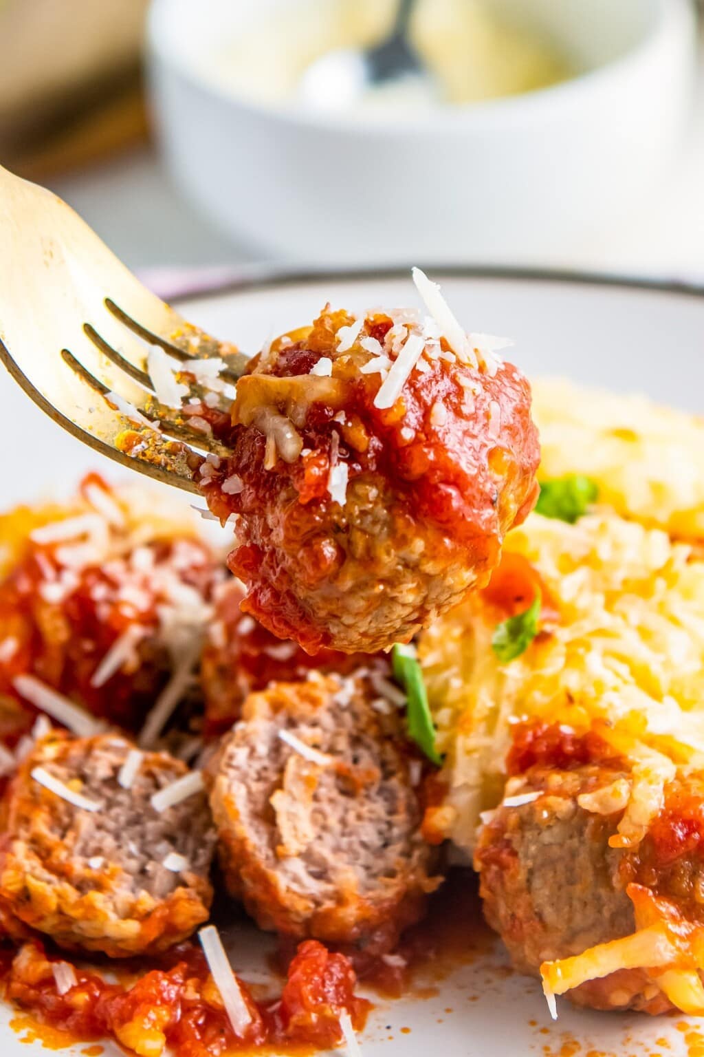 The Best Baked Meatballs with Marinara Easy Dinner Ideas