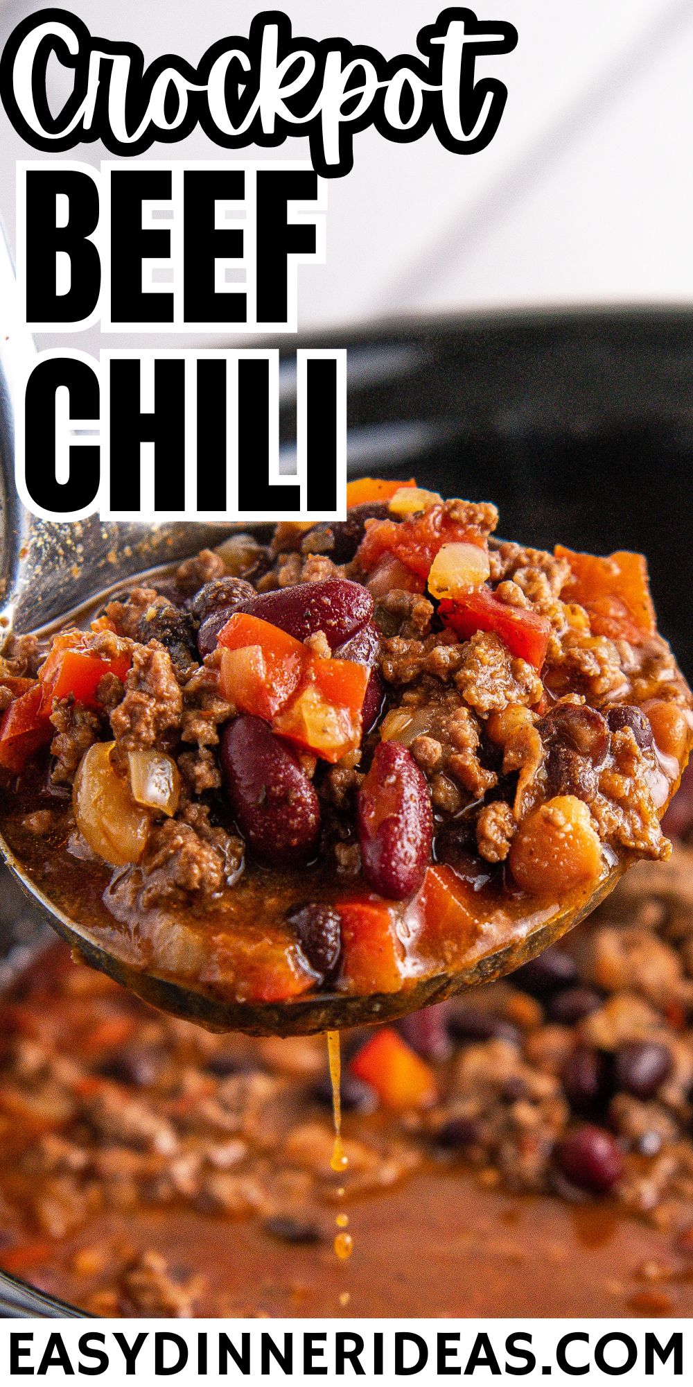 The Best Easy Crockpot Chili Recipe | Easy Dinner Ideas