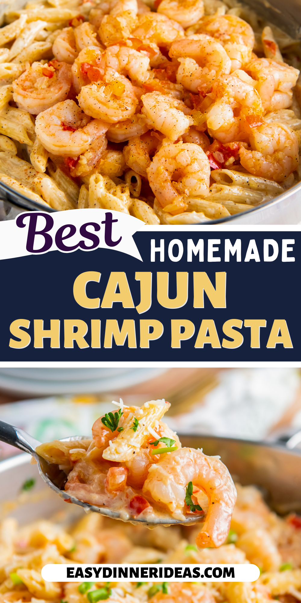 Cajun Shrimp Pasta | Easy Dinner Ideas