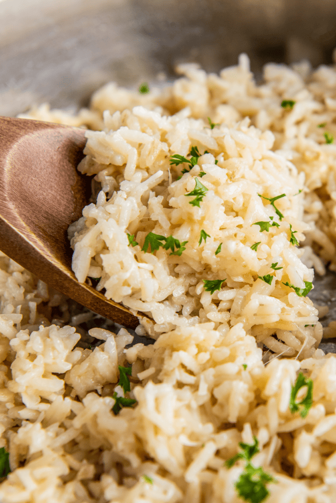 Parmesan Garlic Rice Recipe Easy Dinner Ideas