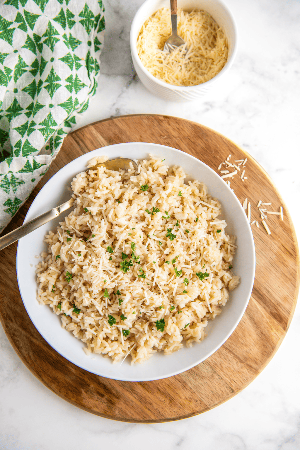 Best Garlic Parmesan Rice Recipe in 20 Mins! Easy Dinner Ideas