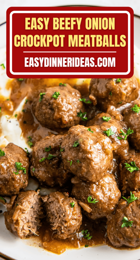 Meatballs on a plate with mashed potatoes.