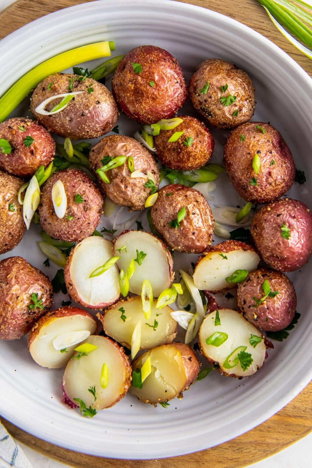 Crispy Oven Roasted Baby Potatoes | Easy Dinner Ideas