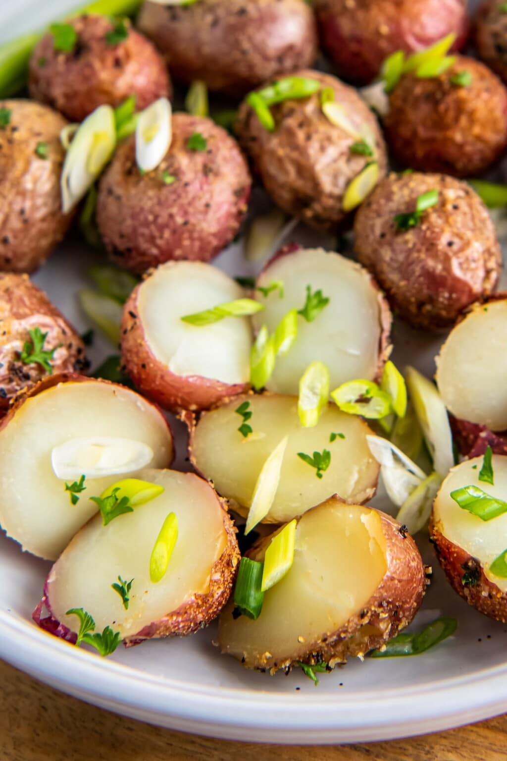 Crispy Oven Roasted Baby Potatoes | Easy Dinner Ideas