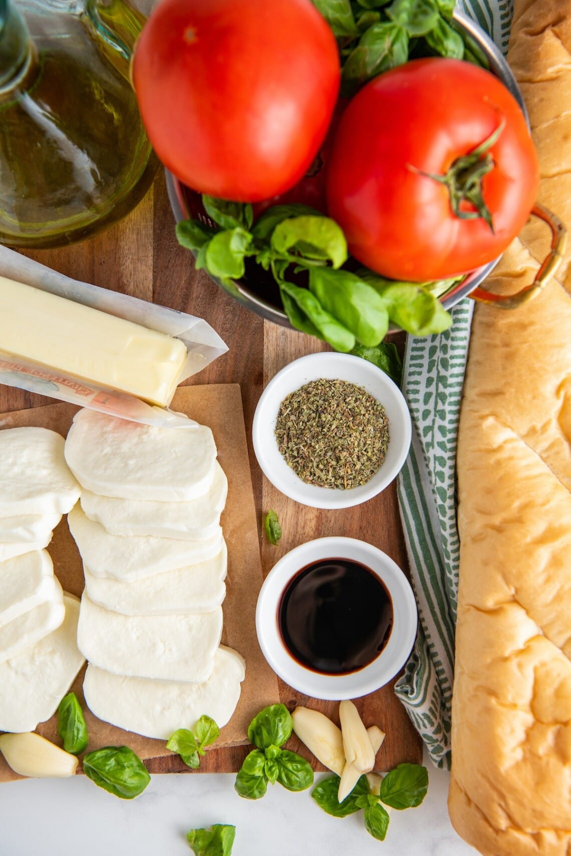 Caprese Garlic Bread Recipe Easy Dinner Ideas