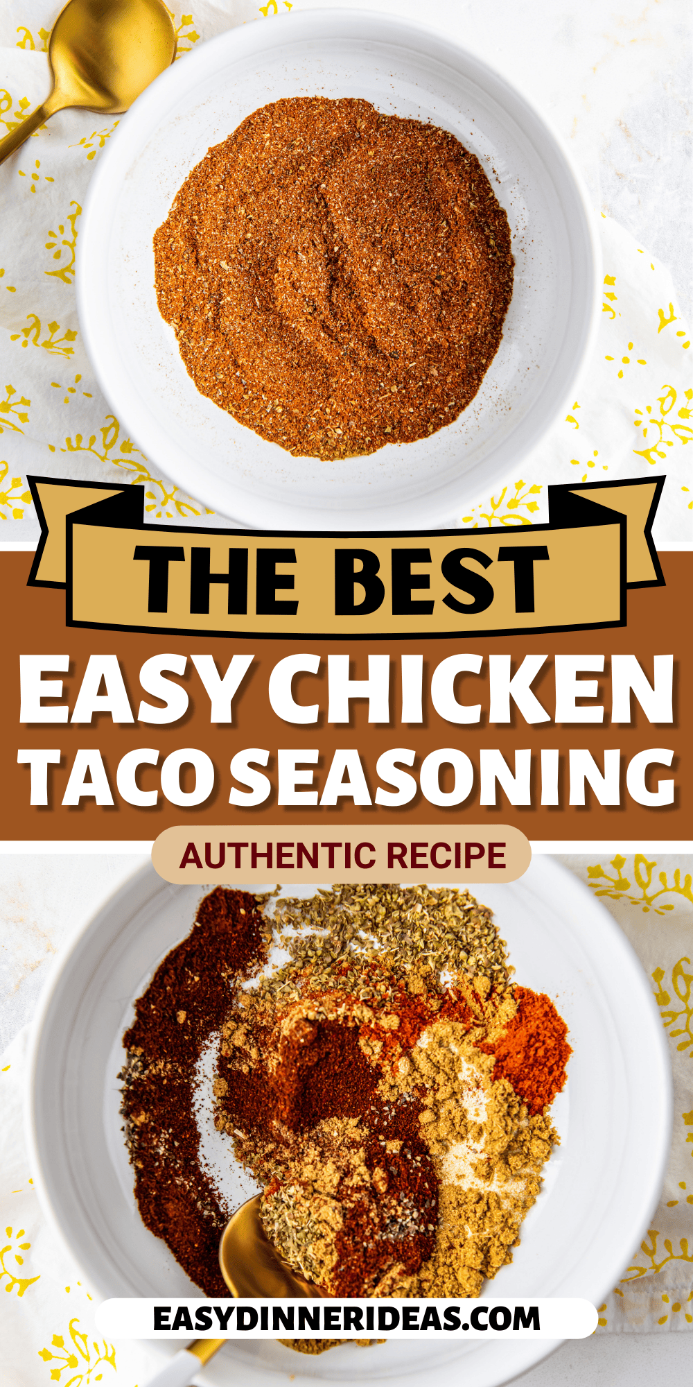 The Best Chicken Taco Seasoning Easy Dinner Ideas