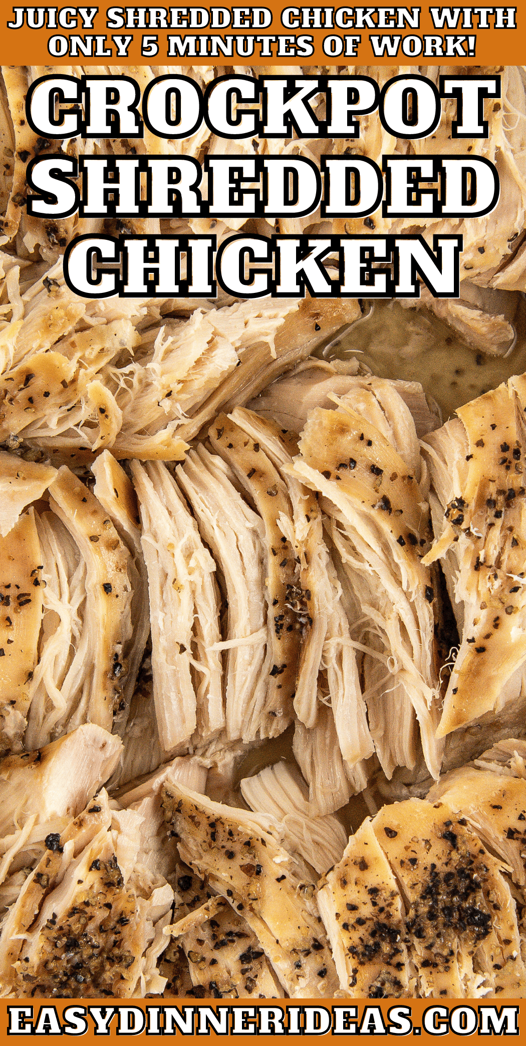 Crockpot Shredded Chicken Recipe Easy Dinner Ideas