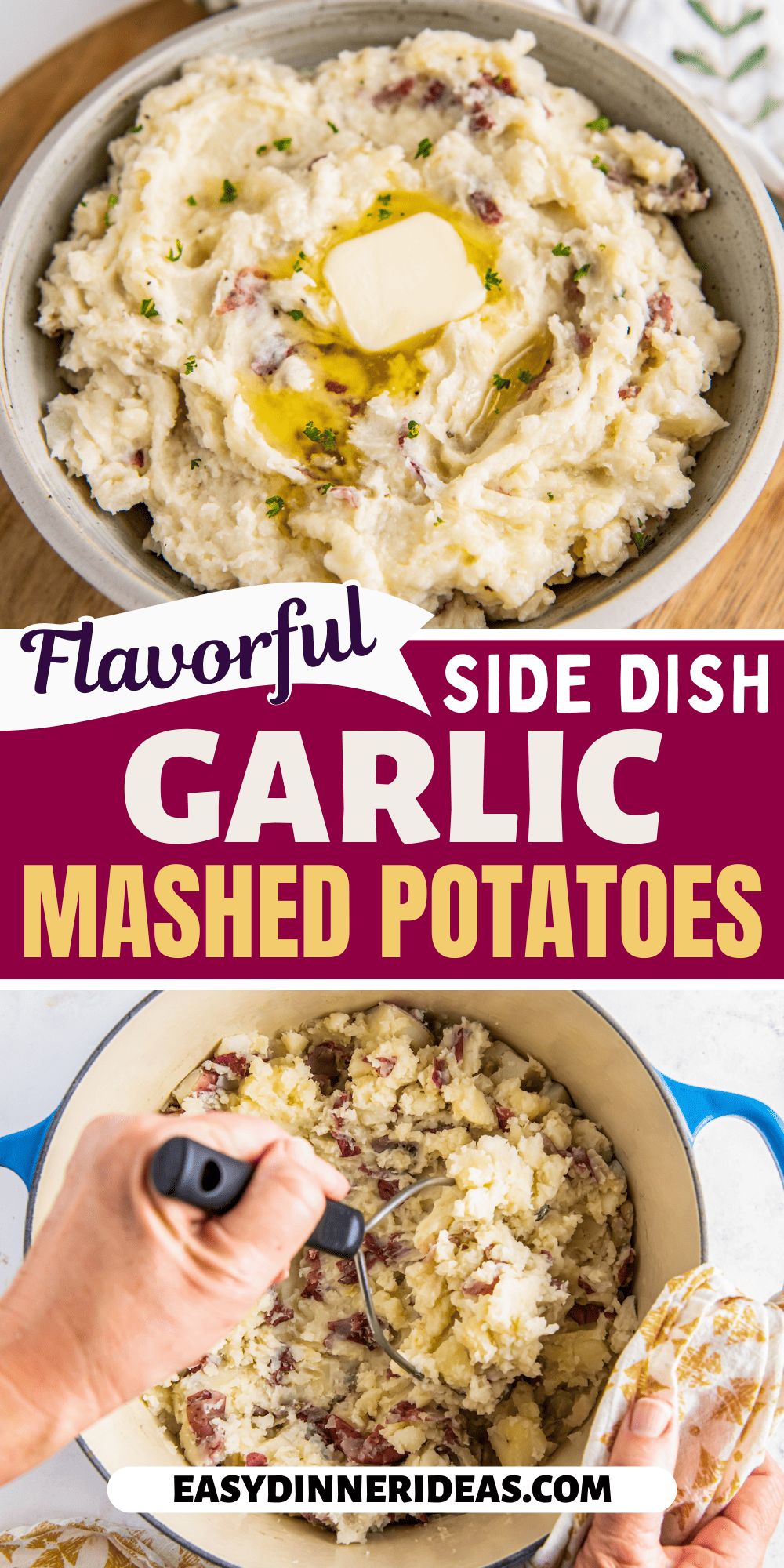 Garlic Mashed Potatoes Recipe Easy Dinner Ideas