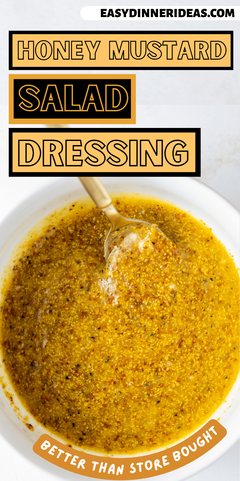 Honey Mustard Dressing Recipe Easy Dinner Ideas