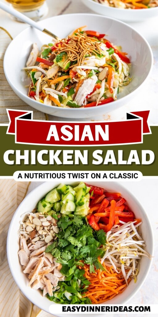 Asian Chicken Salad Recipe | Easy Dinner Ideas