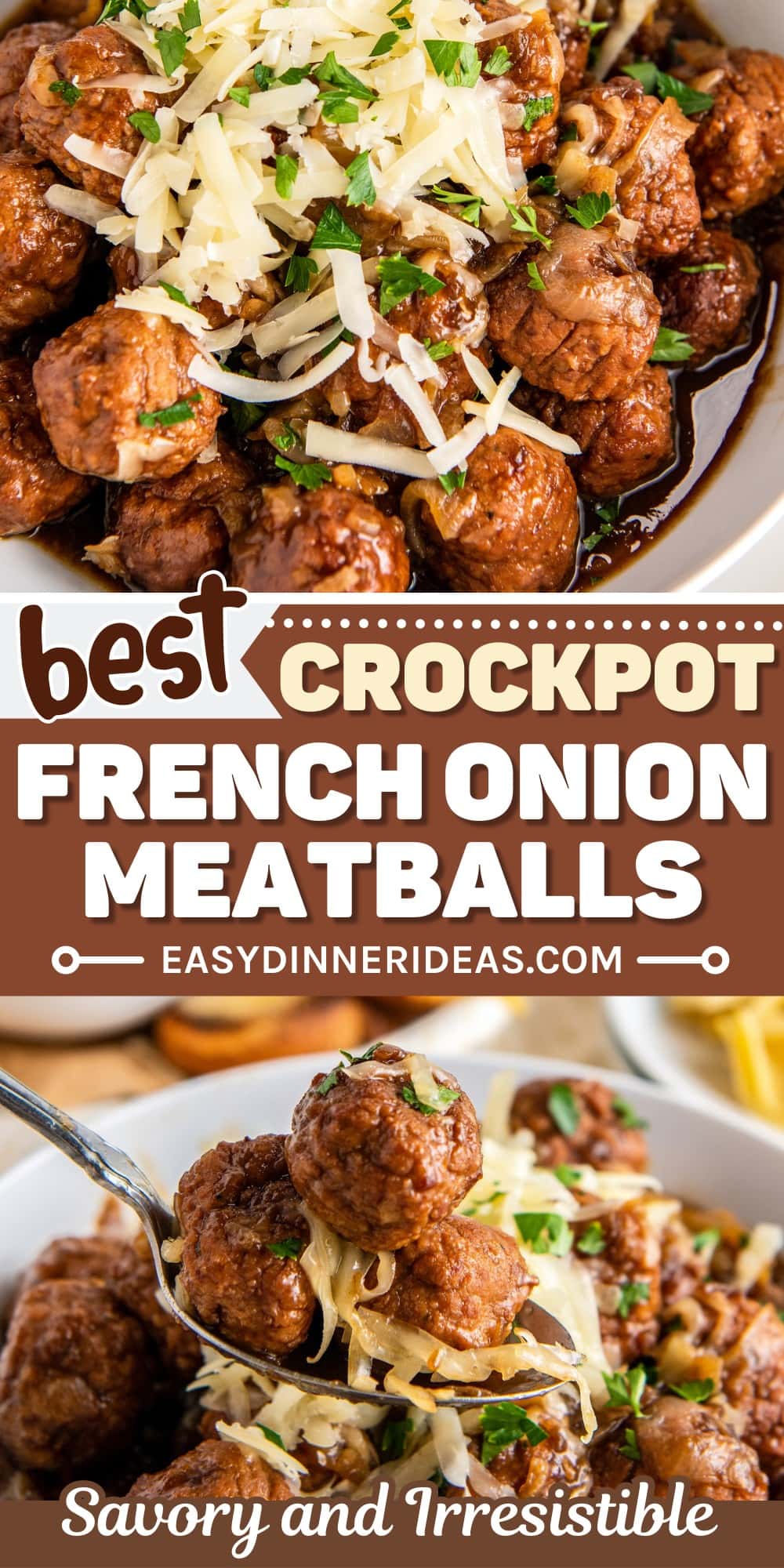 French Onion Meatballs Recipe | Easy Dinner Ideas