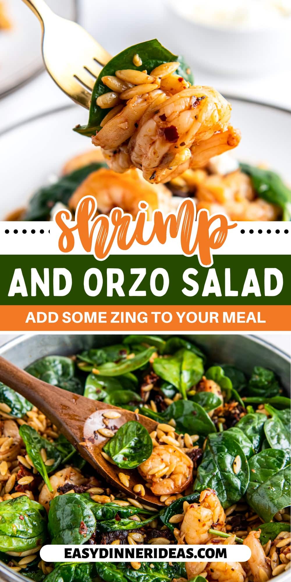 Sautéed Shrimp and Orzo Salad Recipe | Easy Dinner Ideas
