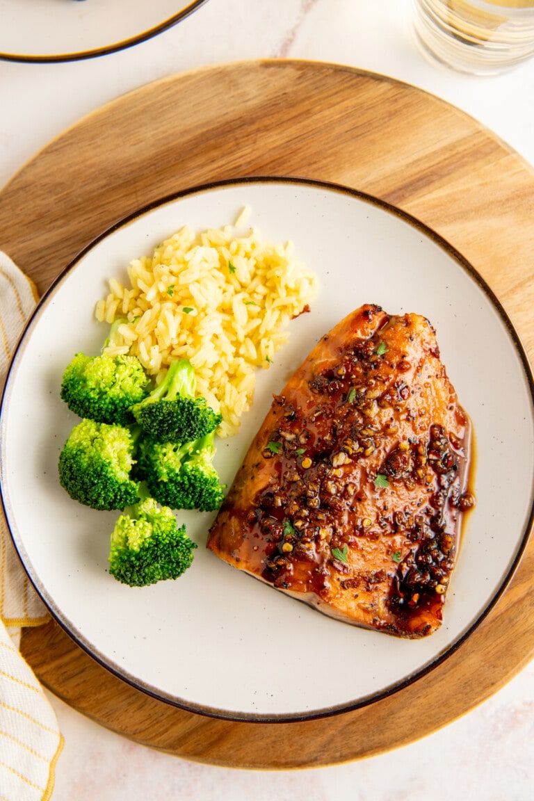 Air Fryer Honey Garlic Salmon Easy Dinner Ideas
