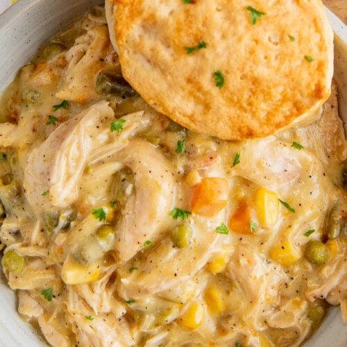 Crock Pot Chicken Pot Pie | Easy Dinner Ideas