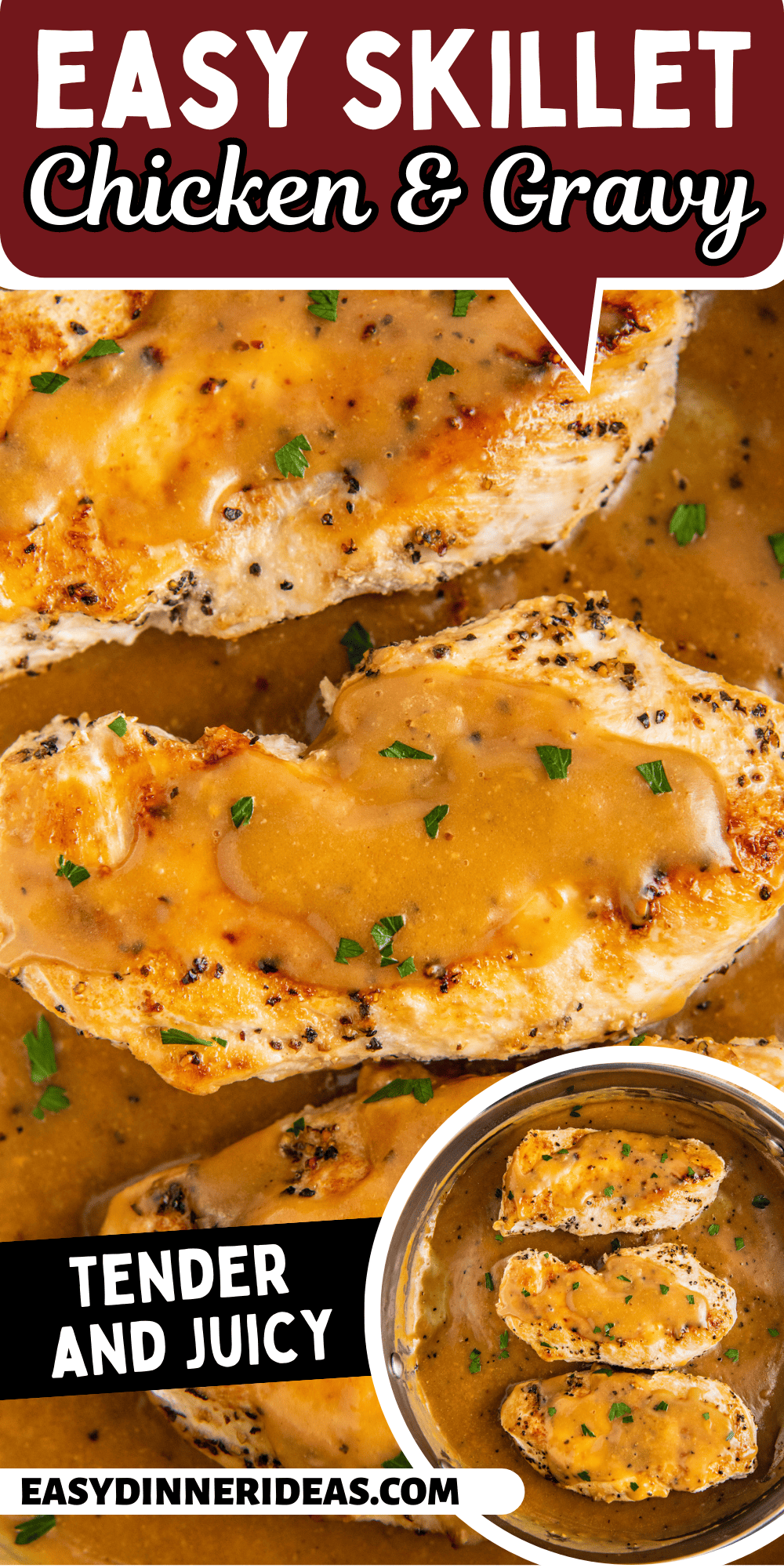 Chicken and Gravy | Easy Dinner Ideas