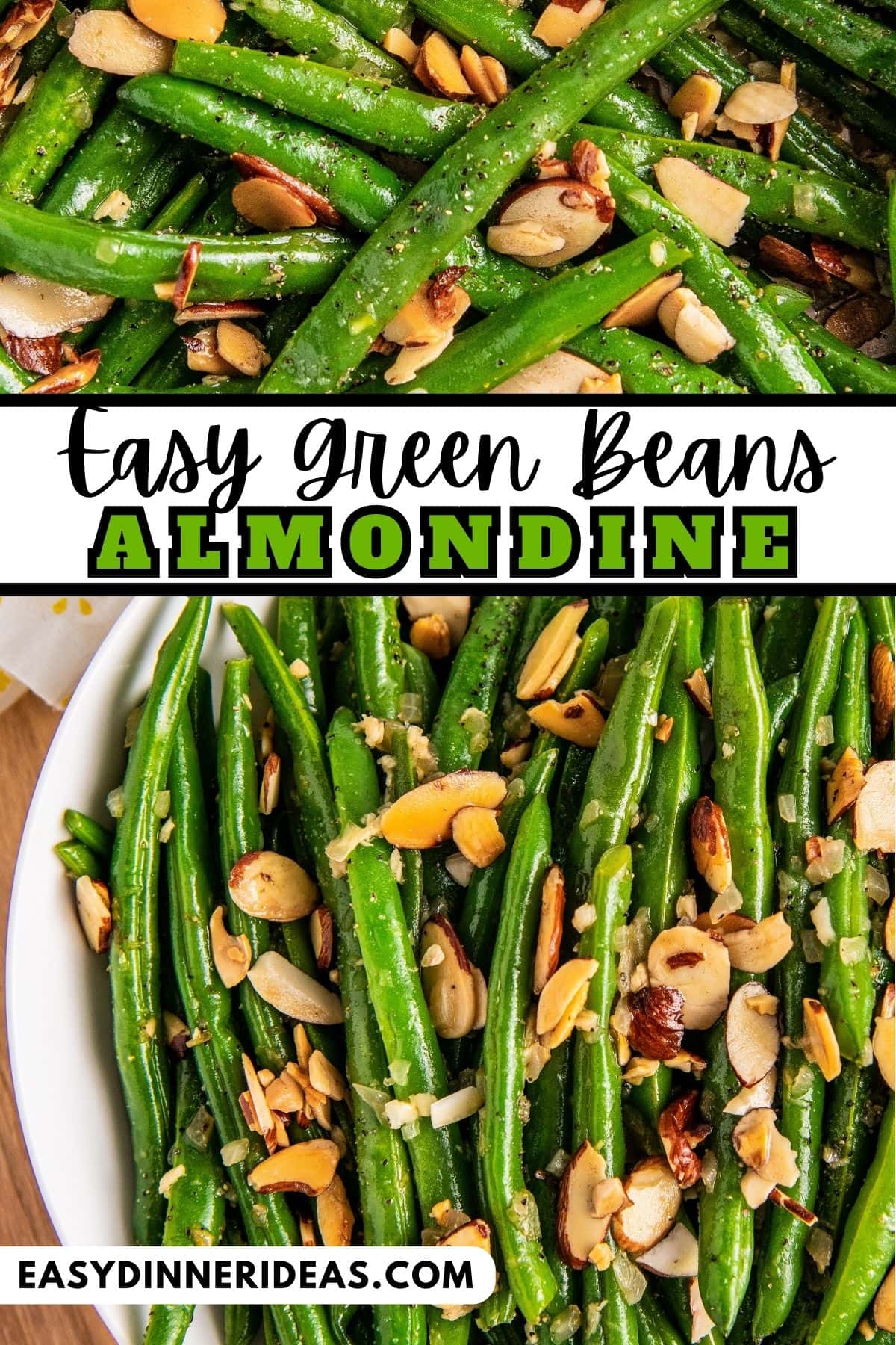 Green Beans Almondine Recipe Easy Dinner Ideas