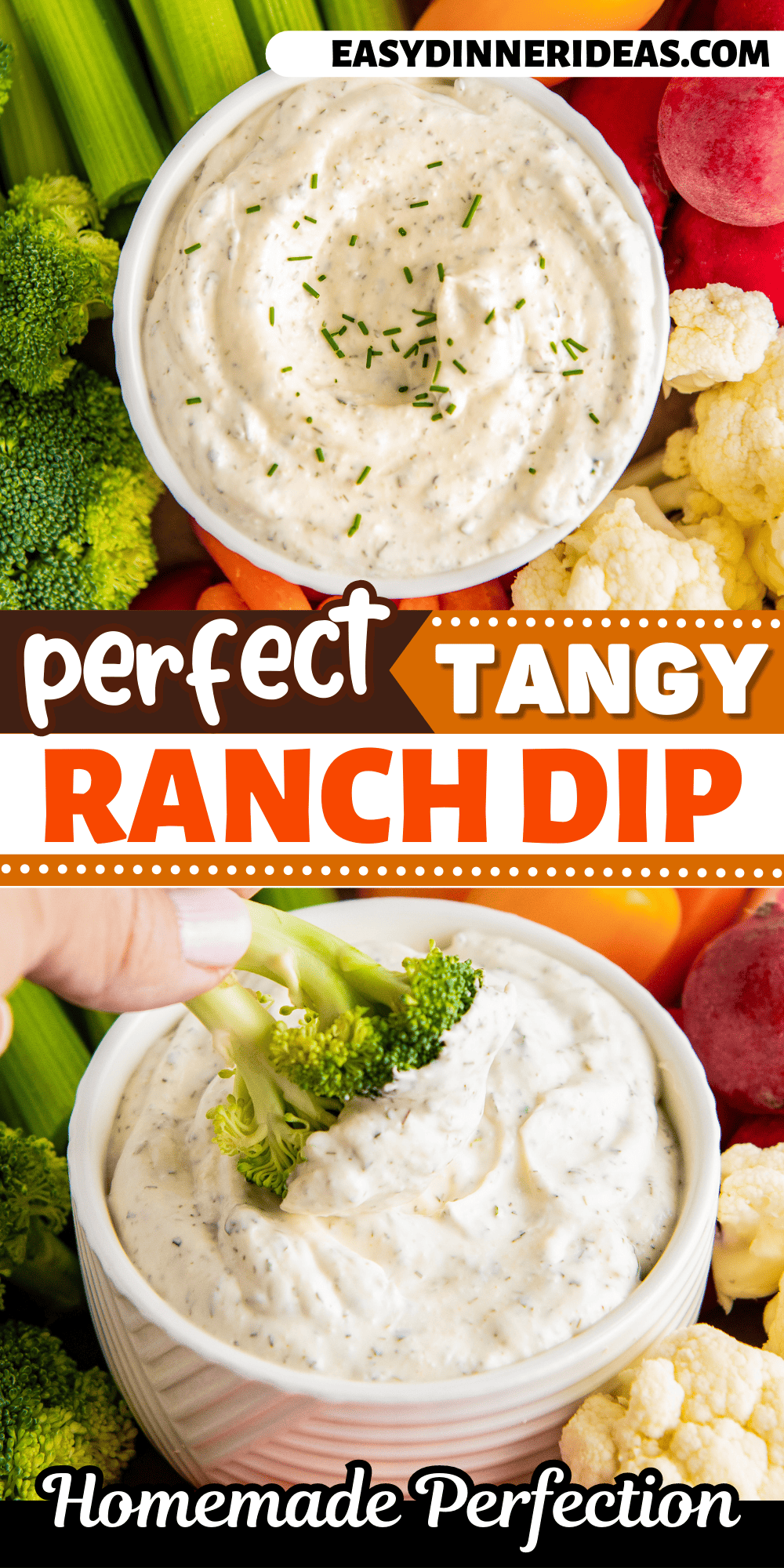 Best Homemade Ranch Dip Recipe | Easy Dinner Ideas