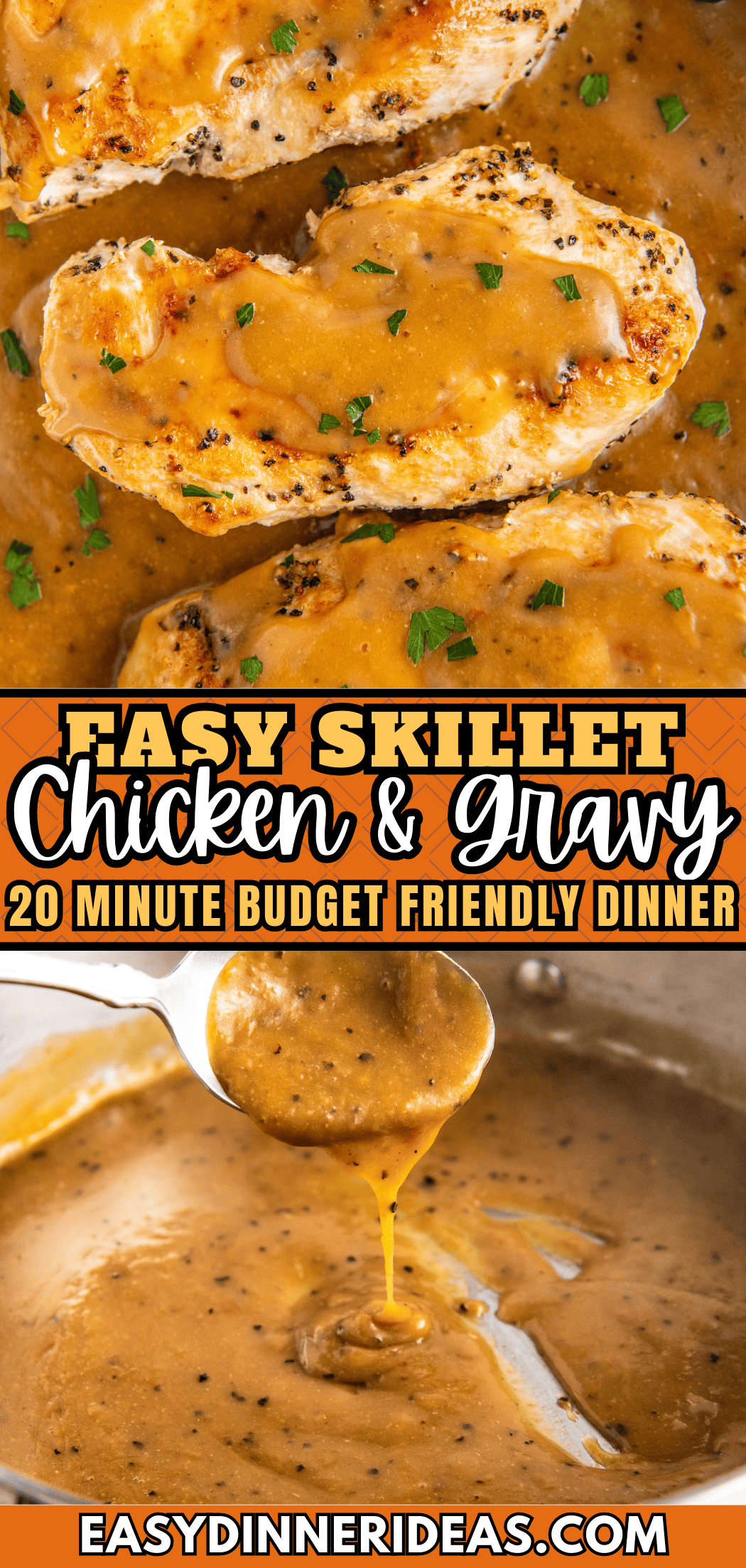 Chicken and Gravy | Easy Dinner Ideas