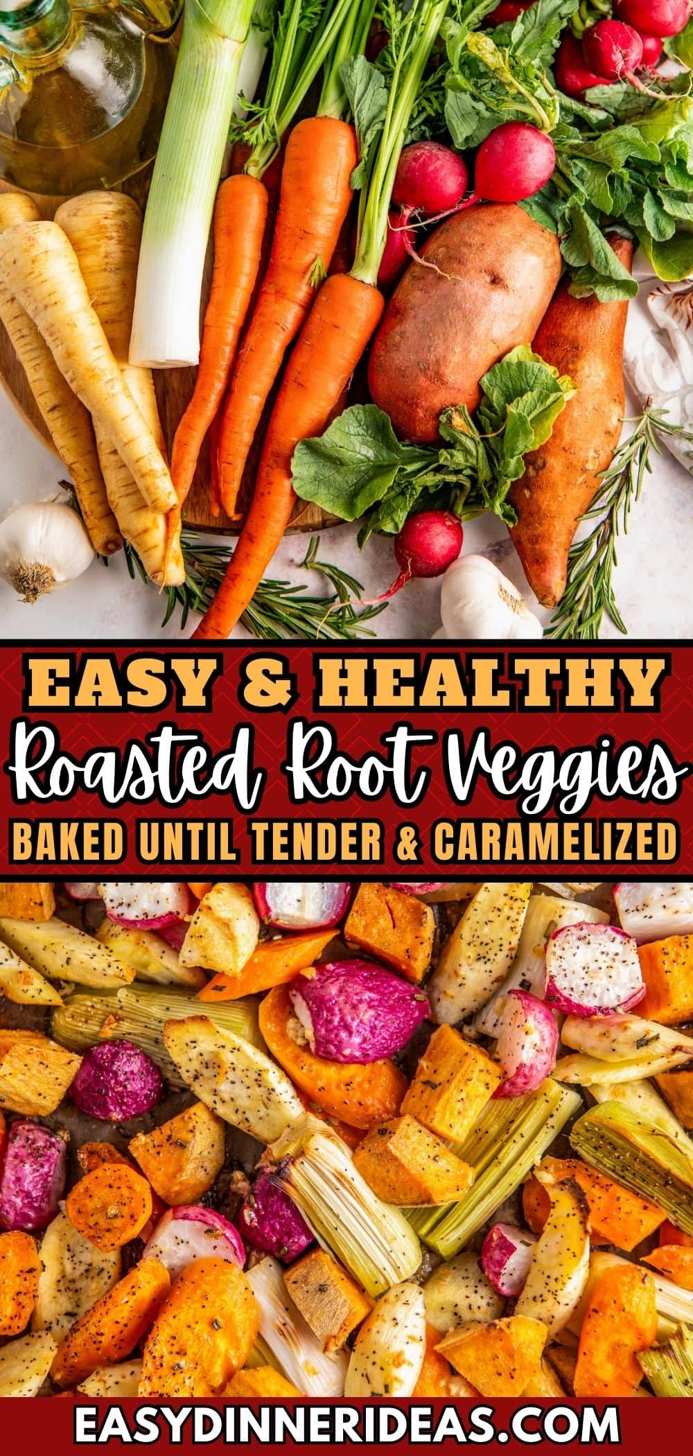 Roasted Root Vegetables Recipe Easy Dinner Ideas