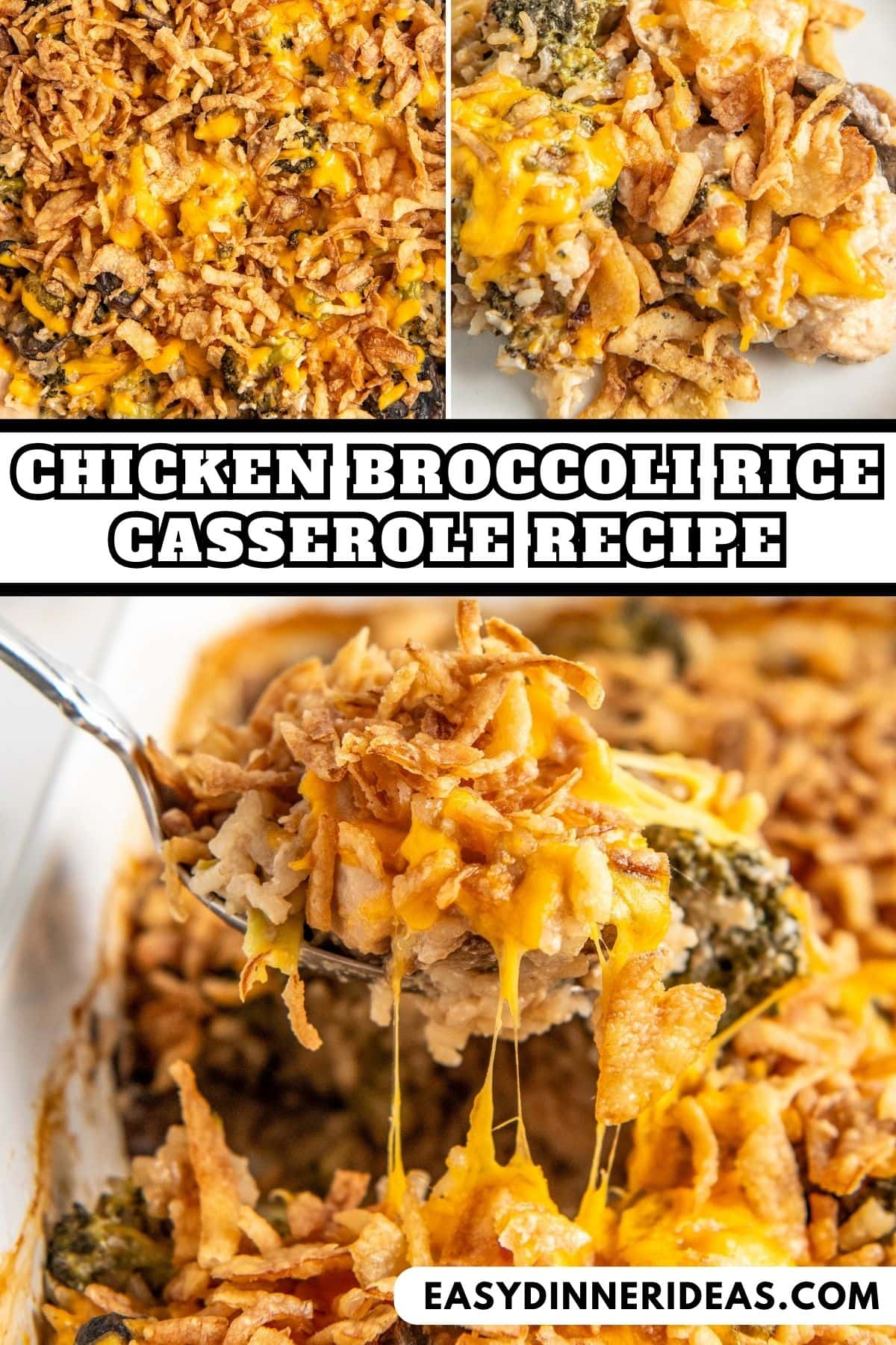 Chicken Broccoli Rice Casserole | Easy Dinner Ideas