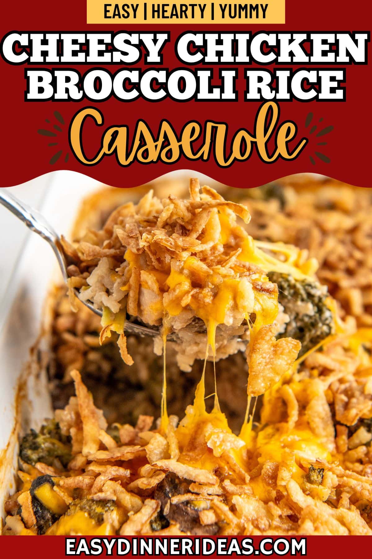 Chicken Broccoli Rice Casserole | Easy Dinner Ideas