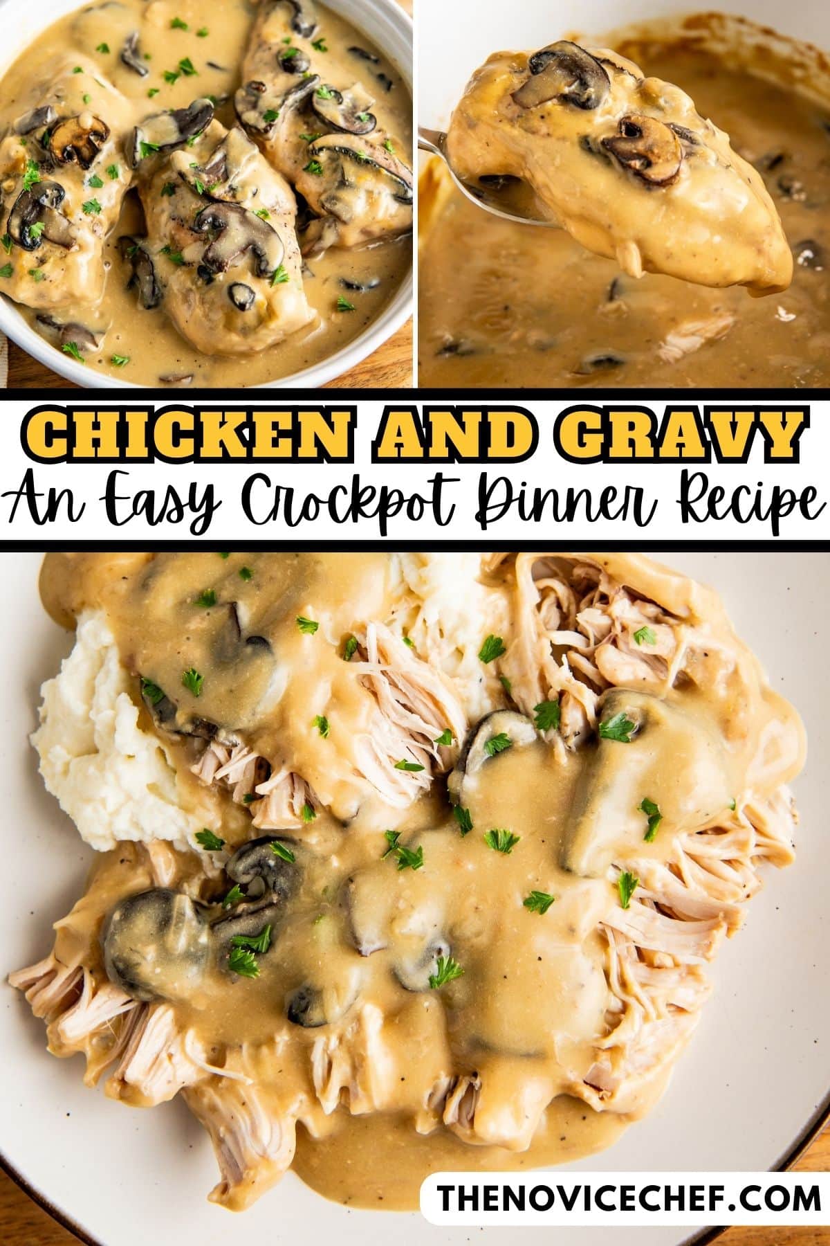 Smothered Chicken | Easy Dinner Ideas