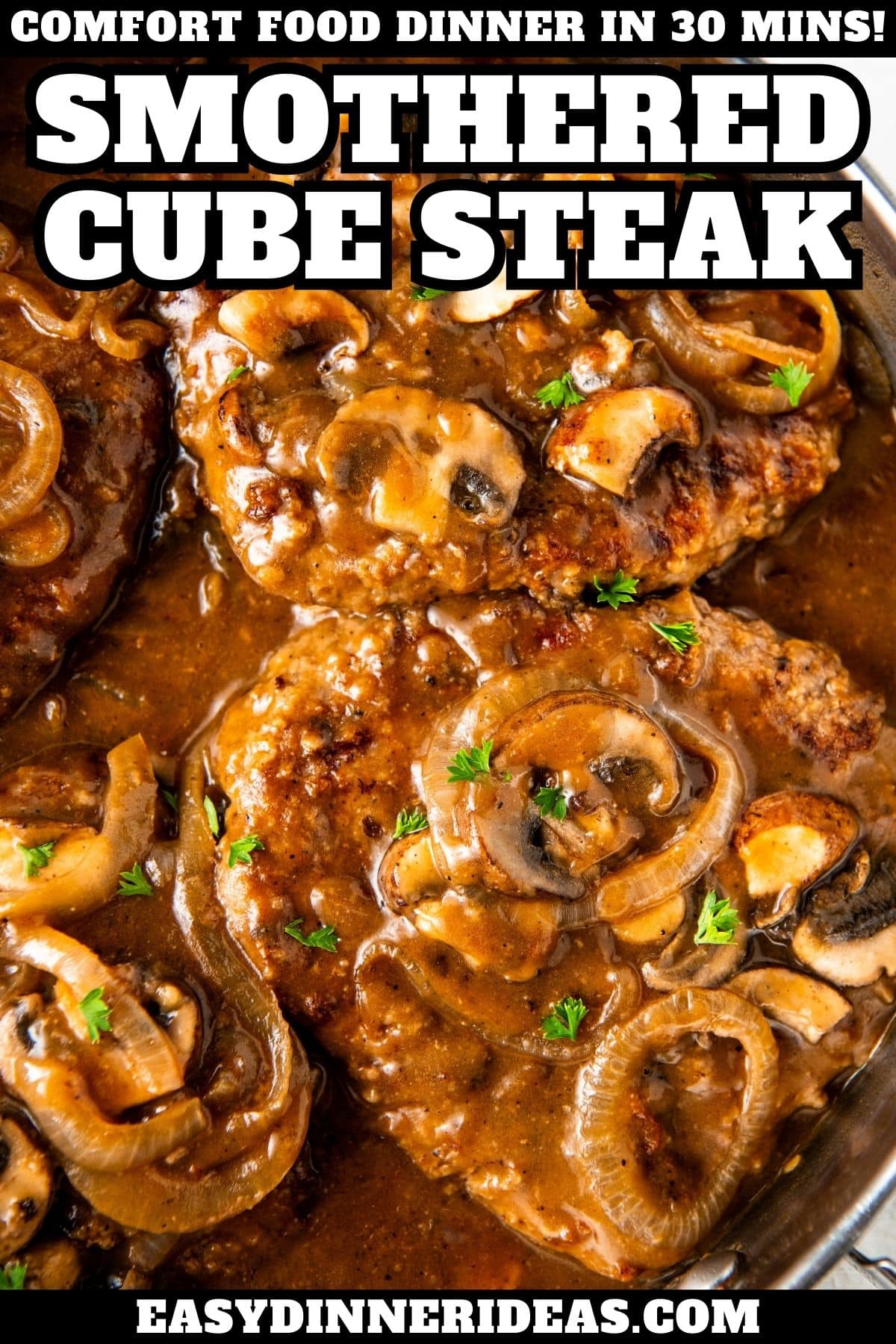 Best Smothered Cube Steak Recipe | Easy Dinner Ideas