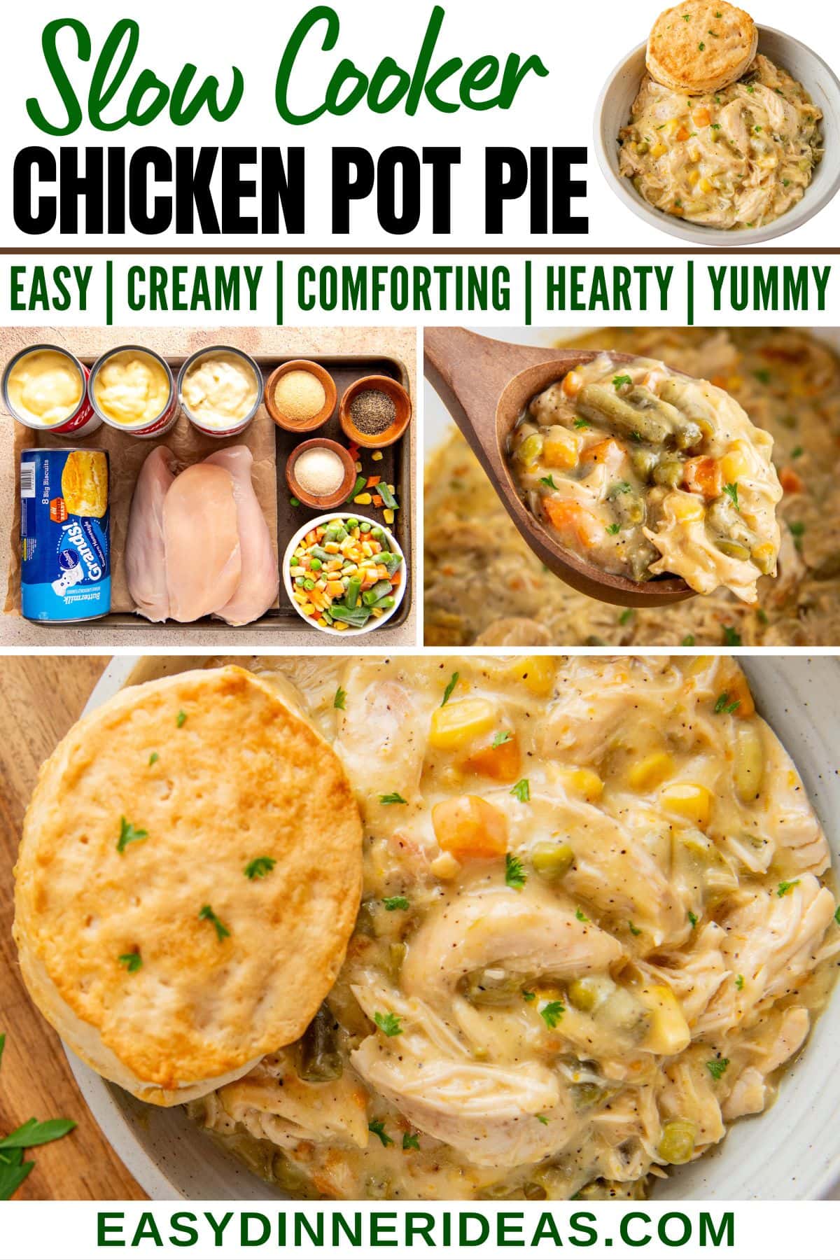 Best Crock Pot Chicken Pot Pie Recipe Easy Dinner Ideas