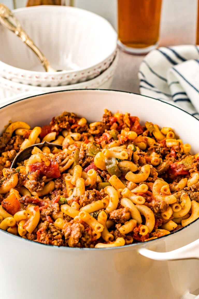 The Best American Goulash Recipe Easy Dinner Ideas   American Goulash 8 768x1152 