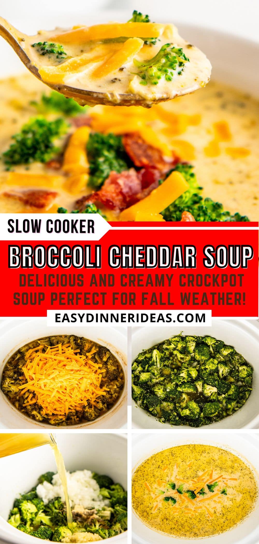 Crockpot Broccoli Cheese Soup Easy Dinner Ideas