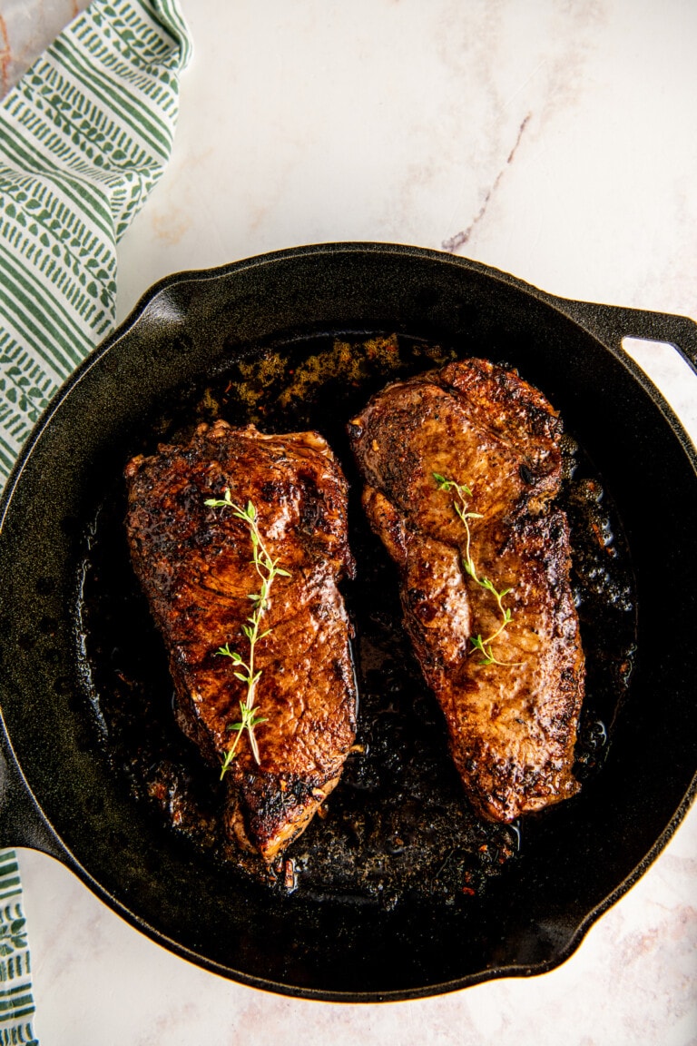 Best Cast Iron Steak Recipe Easy Dinner Ideas