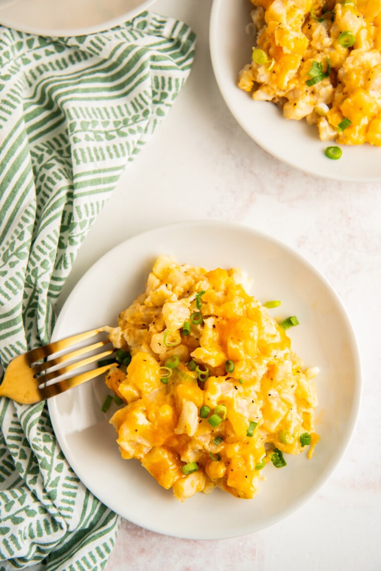 Crockpot Cheesy Potatoes | Easy Dinner Ideas