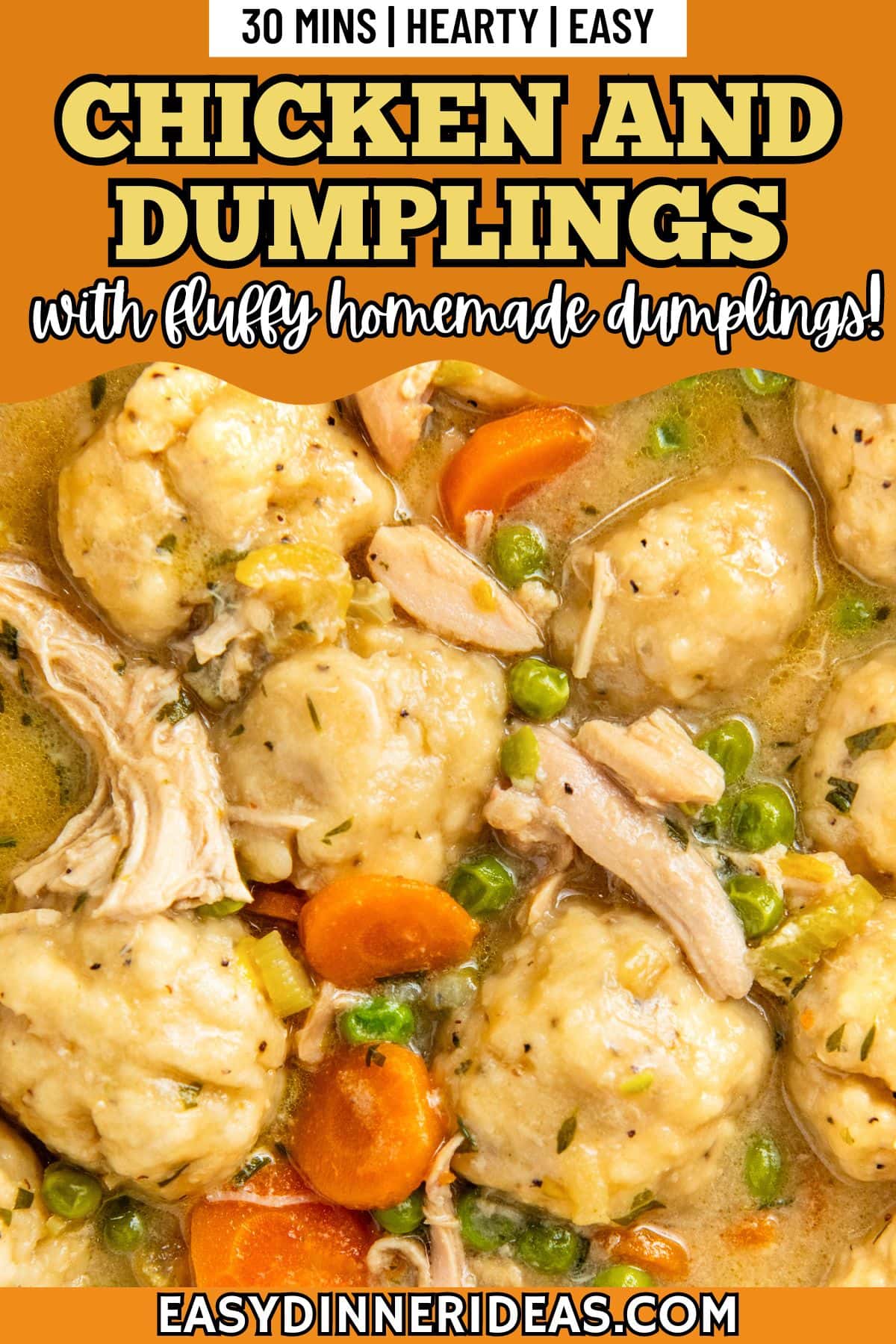 Easy Chicken and Dumplings Recipe Easy Dinner Ideas