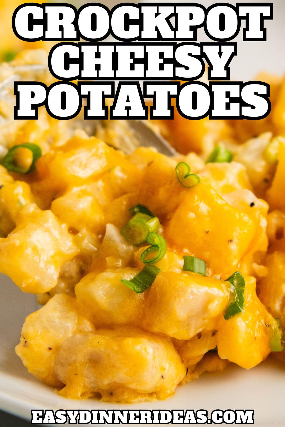 Crockpot Cheesy Potatoes | Easy Dinner Ideas