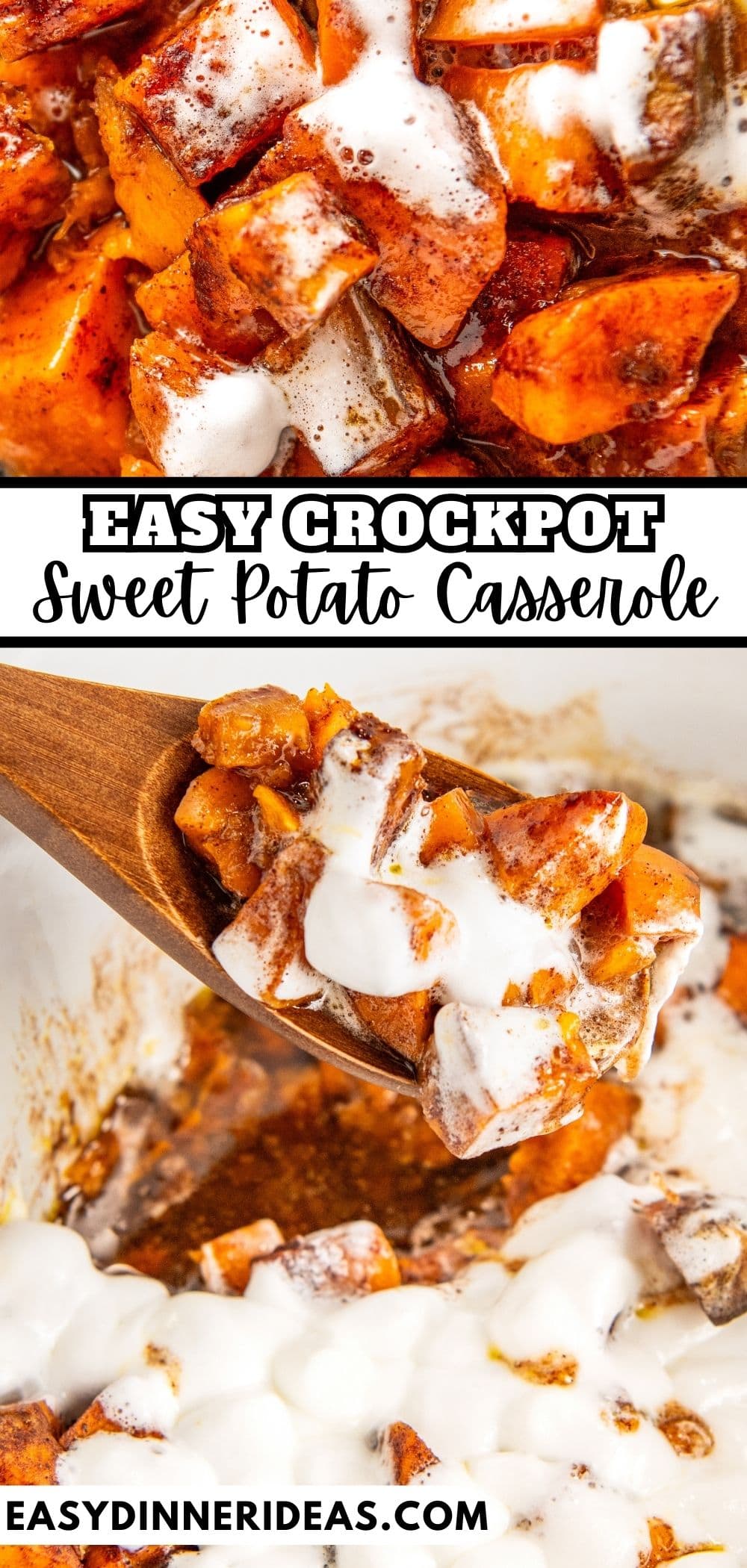 Crockpot Sweet Potato Casserole Easy Dinner Ideas